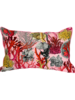 LINEN PILLOW CORAL: PINK 16"x24"