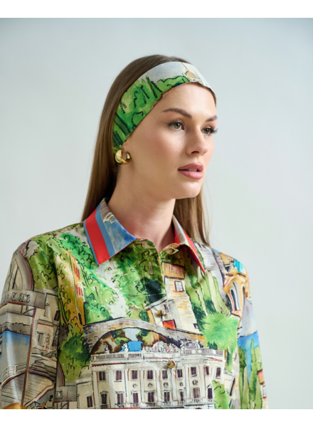 COTTON TWILLY: LAKE COMO PRINT