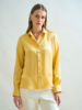 SILK CLASSIC SHIRT : YELLOW