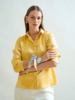 SILK CLASSIC SHIRT : YELLOW