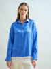 SILK CLASSIC SHIRT : BLUE