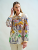 PRINTED CLASSIC COTTON SHIRT WIDER SLEEVE: PARIS