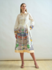 PRINTED BUTTON-DOWN SHIRT DRESS: PARIS