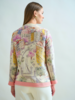 WOOL PRINTED CREWNECK JACKET: PARIS