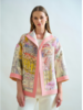 WOOL PRINTED JACKET: PARIS