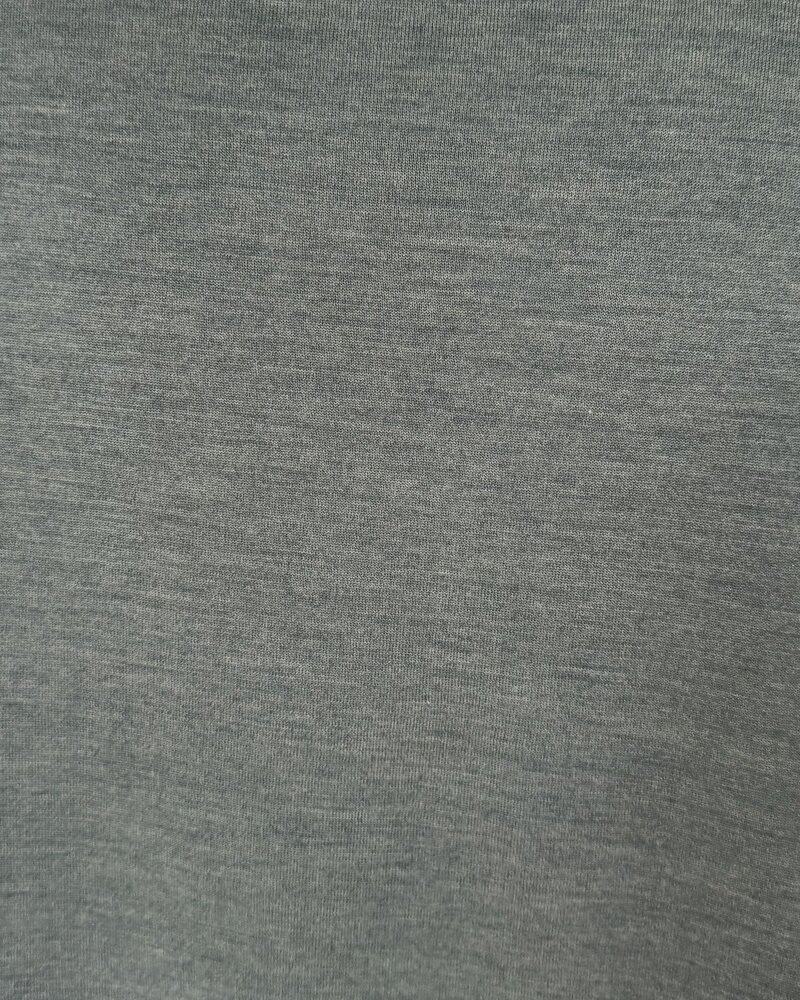 SUPERFINE LIGHT WEIGHT CREW SWEATER: FOREST