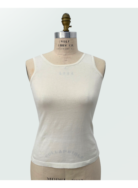 COTTON SHELL: IVORY
