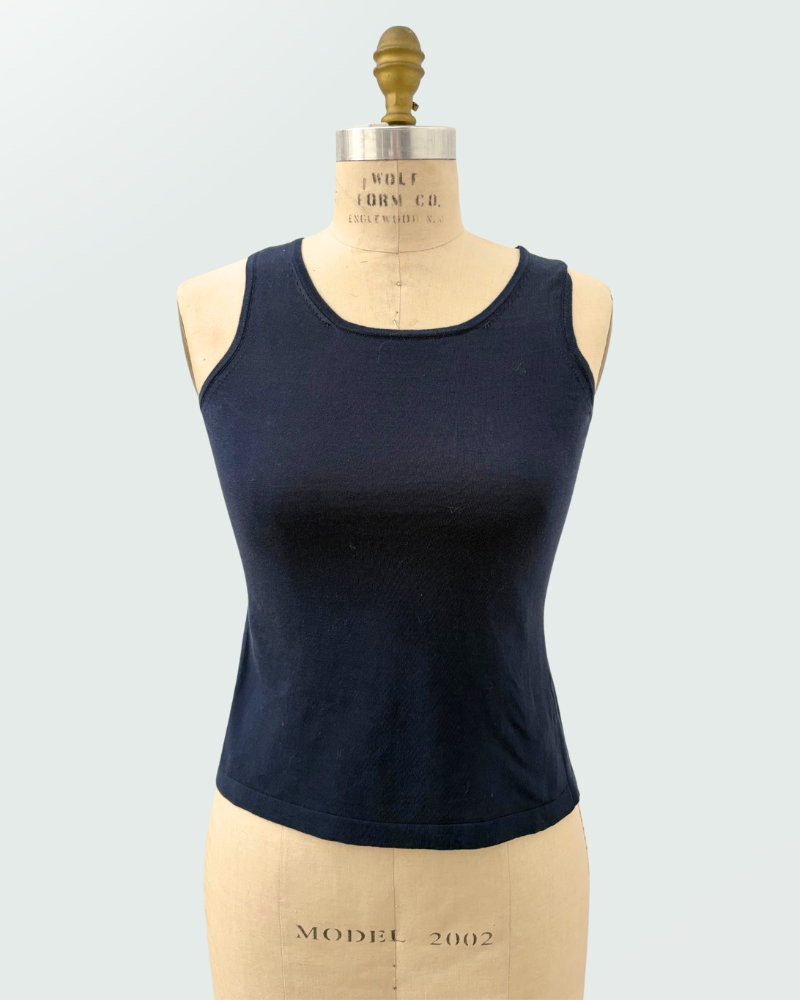 COTTON SHELL: NAVY