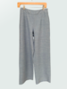 DOUBLE FACE WOOL PANTS: BLUE