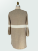 DOUBLE FACE WOOL COAT: BEIGE-IVORY