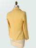 3 BUTTON CASHMERE BLAZER: YELLOW