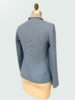 WOOL-SILK-LINEN DOUBLE-FACE JACKET: BLUE