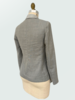 WOOL-SILK-LINEN DOUBLE-FACE JACKET: GRAY
