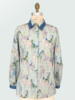 CLASSIC COTTON PRINTED SHIRT: KENSINGTON : GREEN