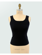 CASHMERE CREW NECK TOP: MIDNIGHT BLUE