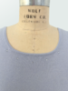 CASHMERE CREW NECK TOP: LIGHT BLUE
