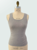 CASHMERE CREW NECK TOP: PEARL