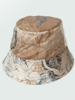 PRINTED SILK QUILTED BUCKET HAT: SAFARI: MULTI