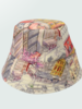 PRINTED BUCKET HAT: PARIS : PINK
