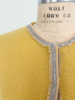 CASHMERE  2-TONES EMBELLISHED JACKET, SUN