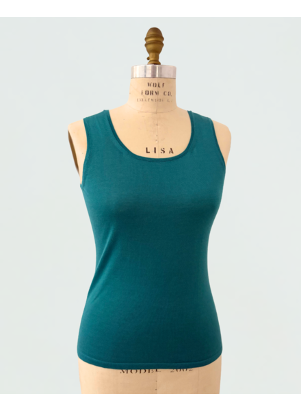SUPERFINE CASHMERE SHELL - EMERALD