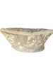 SILK CREPE PRINTED PILLOW W/ LINEN TRIM: 21"X21": LEOPARD-GRAY
