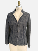 3 BUTTON REVERSIBLE CASHMERE BLAZER : NIGHT BLUE