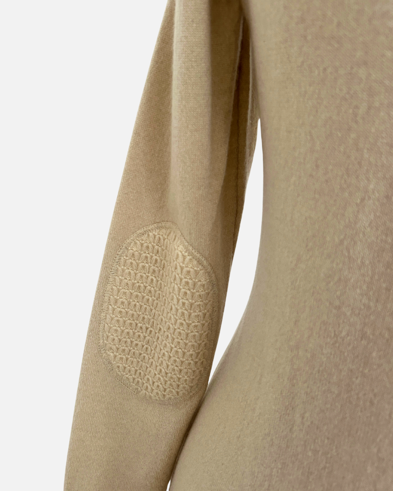 CASHMERE CREWNECK: PEARL