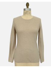 CASHMERE CREWNECK: PEARL
