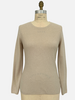 CASHMERE CREWNECK: PEARL