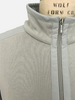 FULL ZIP COTTON JACKET: SILVER
