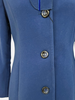 COCO, FLOWER COLLAR COAT, COBALT