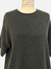 CO-CASHMERE TSHIRT: CHARCOAL