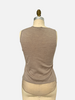 TANK WITH SILK, BEIGE