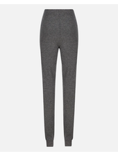 WOOL JERSEY LEGGING: GRAY