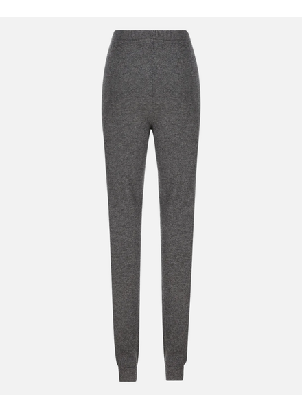 WOOL JERSEY LEGGING: GRAY