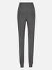 WOOL JERSEY LEGGING: GRAY