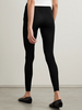 WOOL JERSEY LEGGING: BLACK