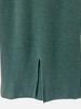 CASHMERE KNIT LONG SKIRT, TEAL GREEN