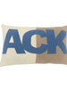 ACK PILLOW: 16" X 24": BLUE