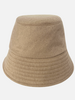 CASHMERE BUCKET HAT: BEIGE