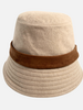 CASHMERE BUCKET HAT: BEIGE