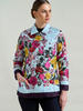 SANREMO QUILTED JACKET: BLUE