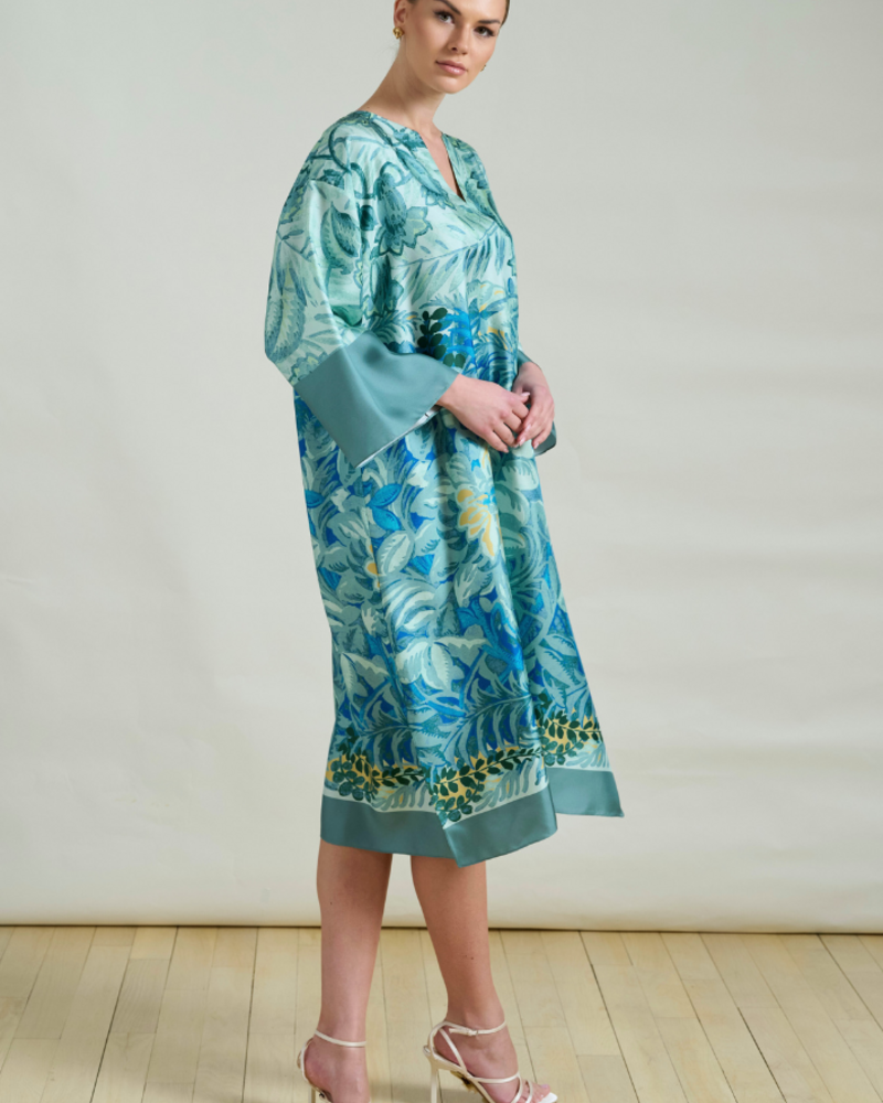 TUNIC DRESS: CORSICA GREEN