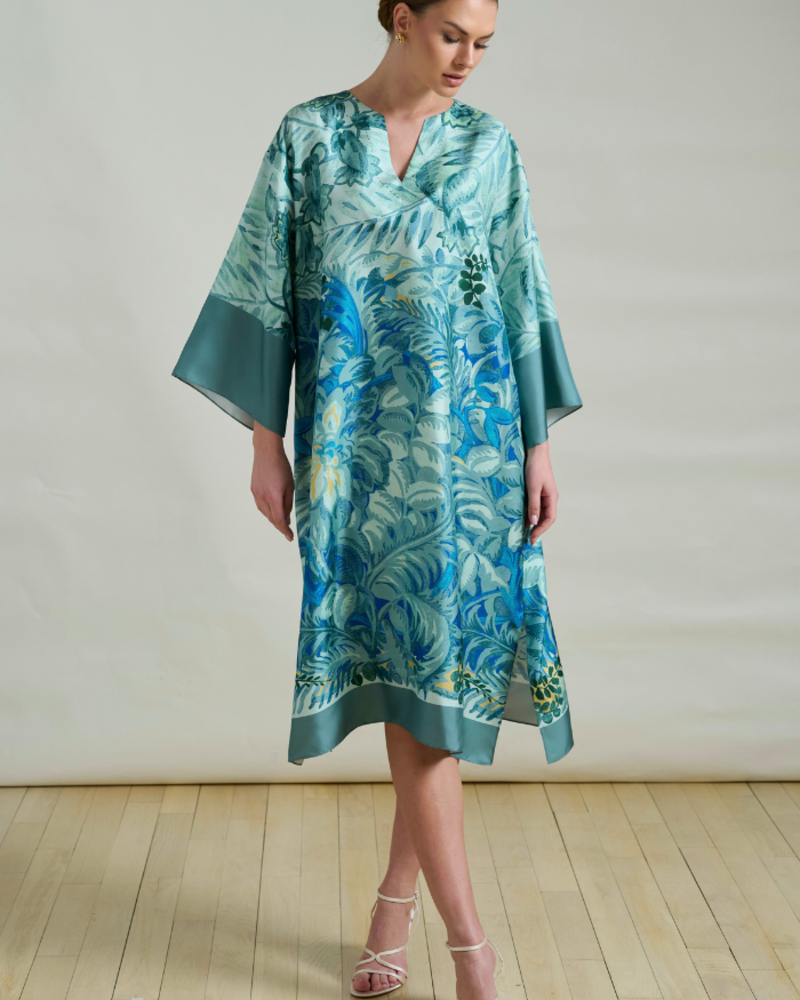 TUNIC DRESS: CORSICA GREEN