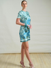 SILK CORSICA GREEN DRESS