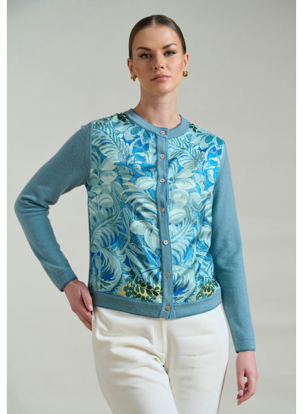 CASHMERE KNITTED CARDIGAN