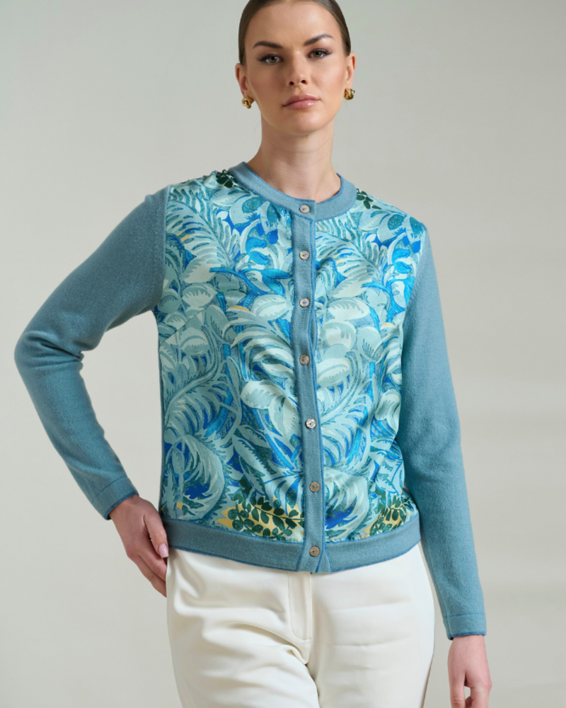 CASHMERE KNITTED CARDIGAN