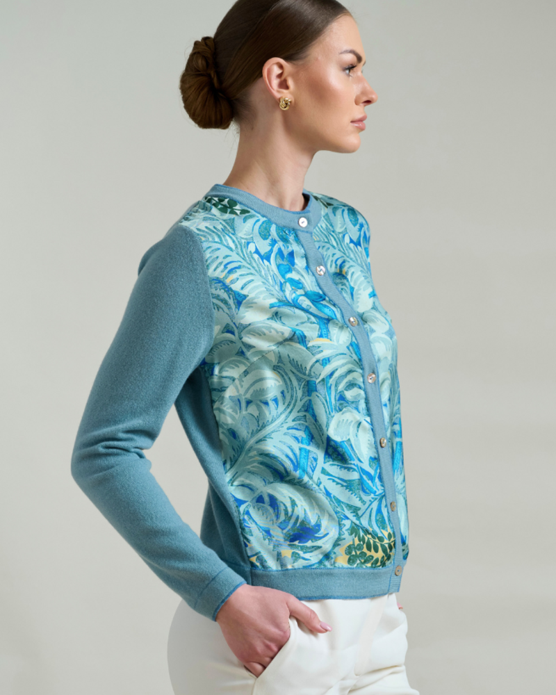 CASHMERE KNITTED CARDIGAN