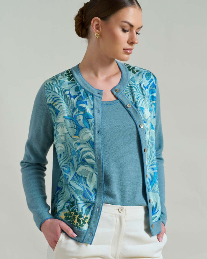 CASHMERE KNITTED CARDIGAN